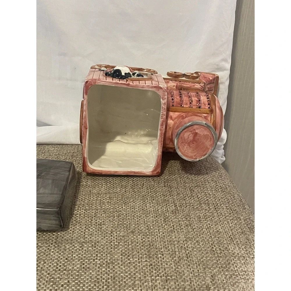 Vintage 1950s Happy Train Cookie Jar Sierra Vista Ceramics